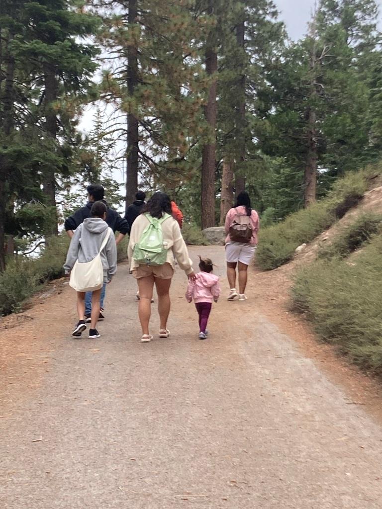 Womens and family hiking day in Lake Tahoe with International Women's Connection